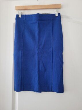 Ann Taylor blue pencil skirk